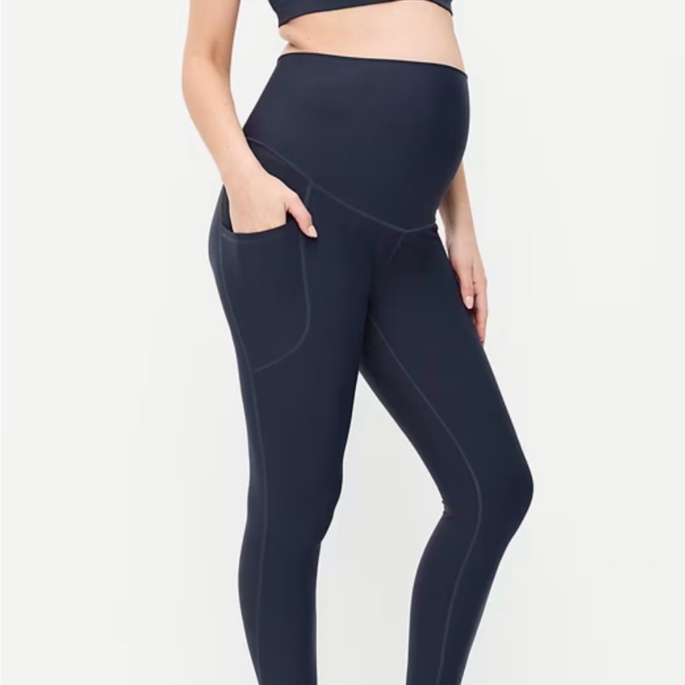 Old Navy Active Maternity Leggings in Dark Blue